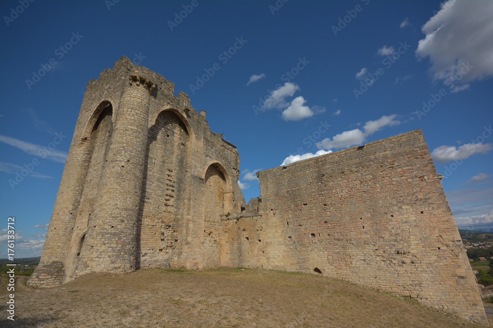 Chateau des moines in Cruas Frankreich