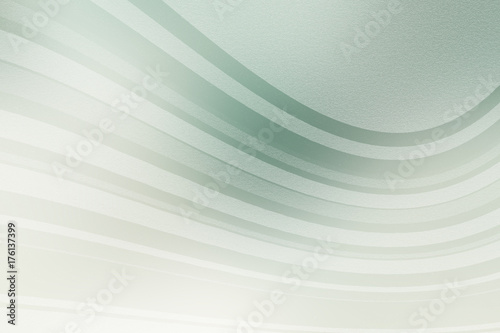 Schwungvolle Linien auf grünen Pastellfarben - Hintergrundbild Textfreiraum
