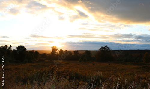 Sunset in the Catskills © jeff