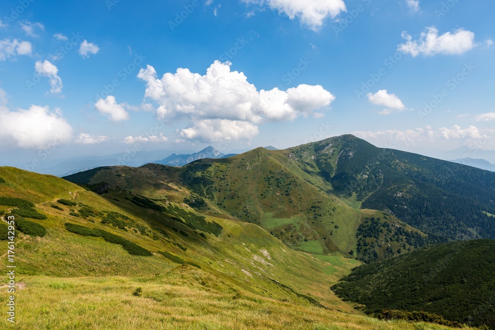 Mala Fatra mountains at Slovakia