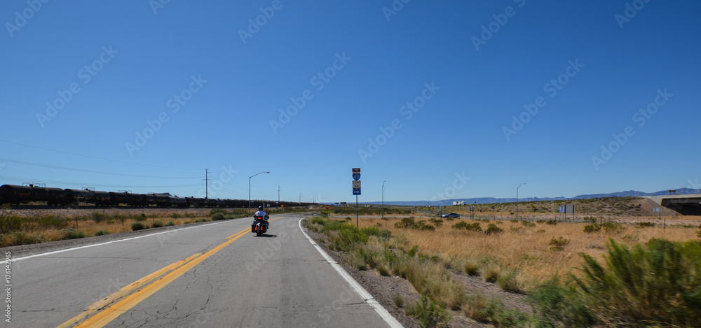 Route 66 - mit der Harley-Davidson durch die Wüste