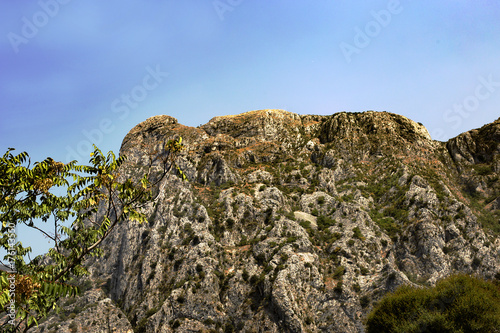 mountains, rocks