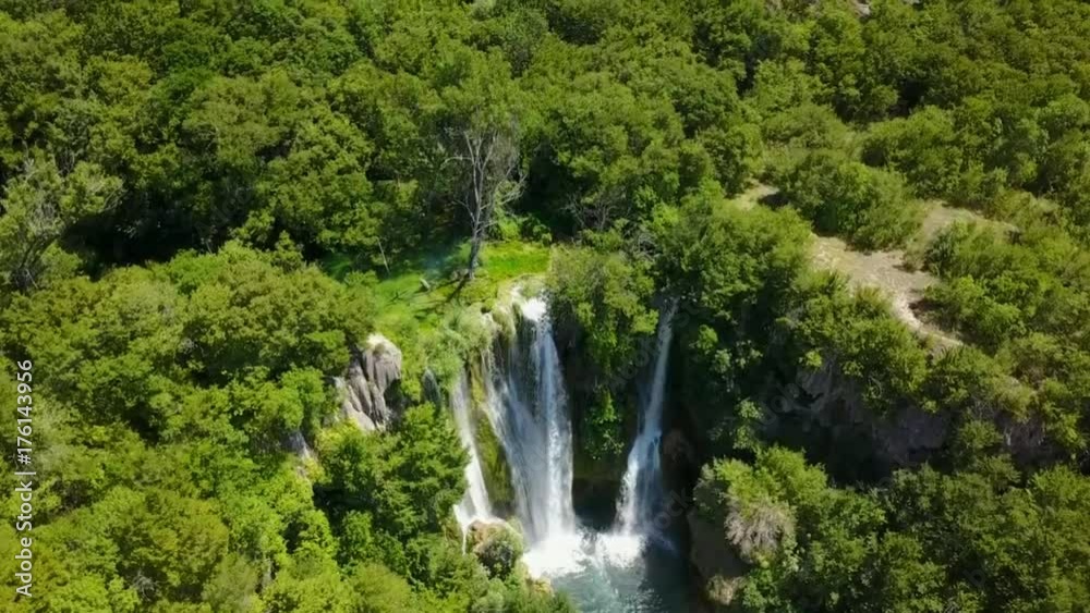 Magic and crystal Waterfall