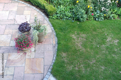 Damaged lawn