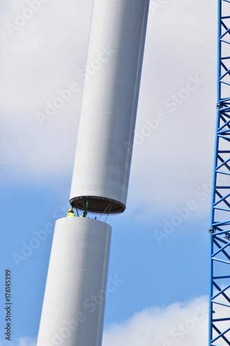 Wind powered generators - construction