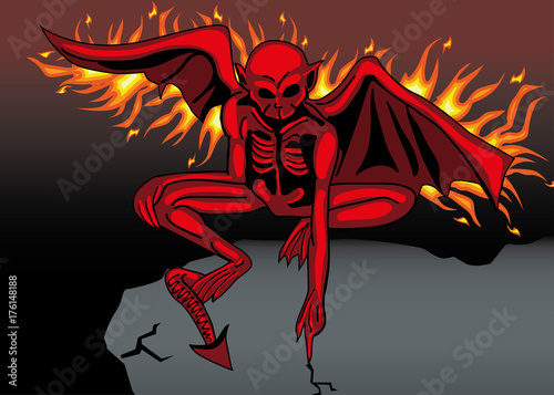 demonio halloween