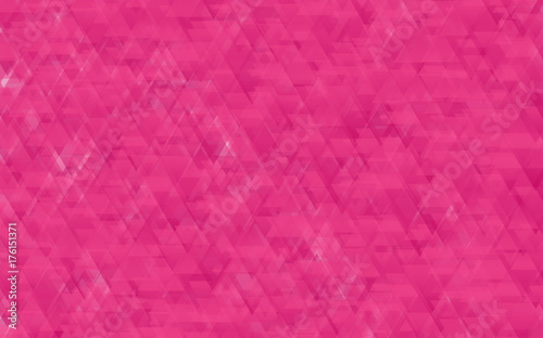 random triangles pattern background pink