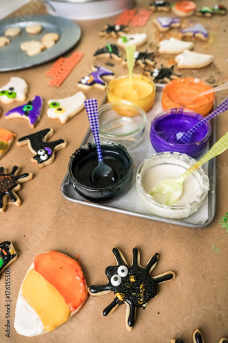 Fotografie Halloween cookies