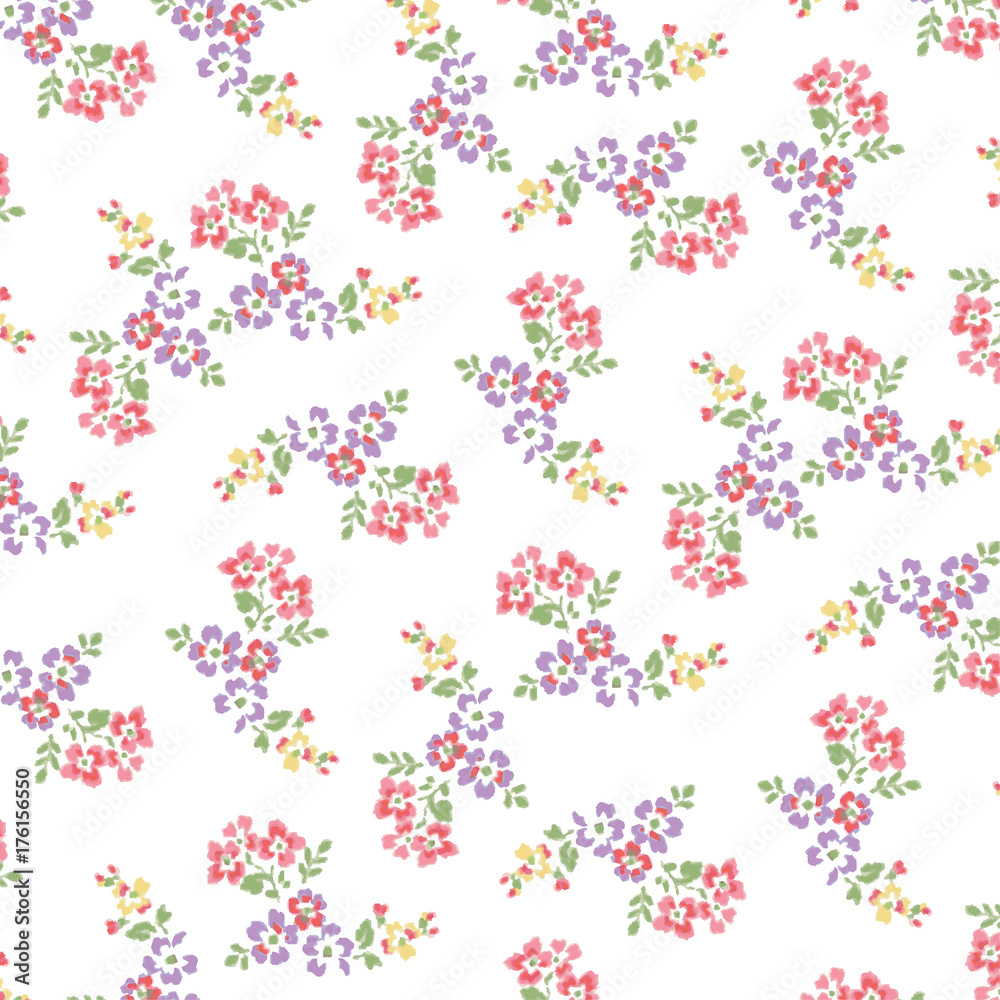  wallpaper seamless flower pattern