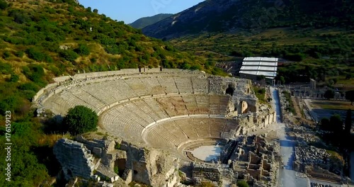 Ephesus, Selcuk-Turkey Ancient Greek City Theatre photo