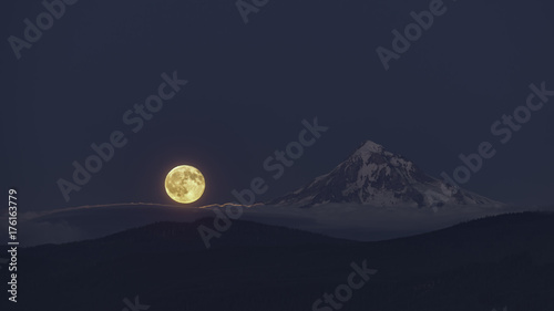 Mt Hood Buck Moon