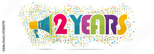 mégaphone mot : 2 years anniversary