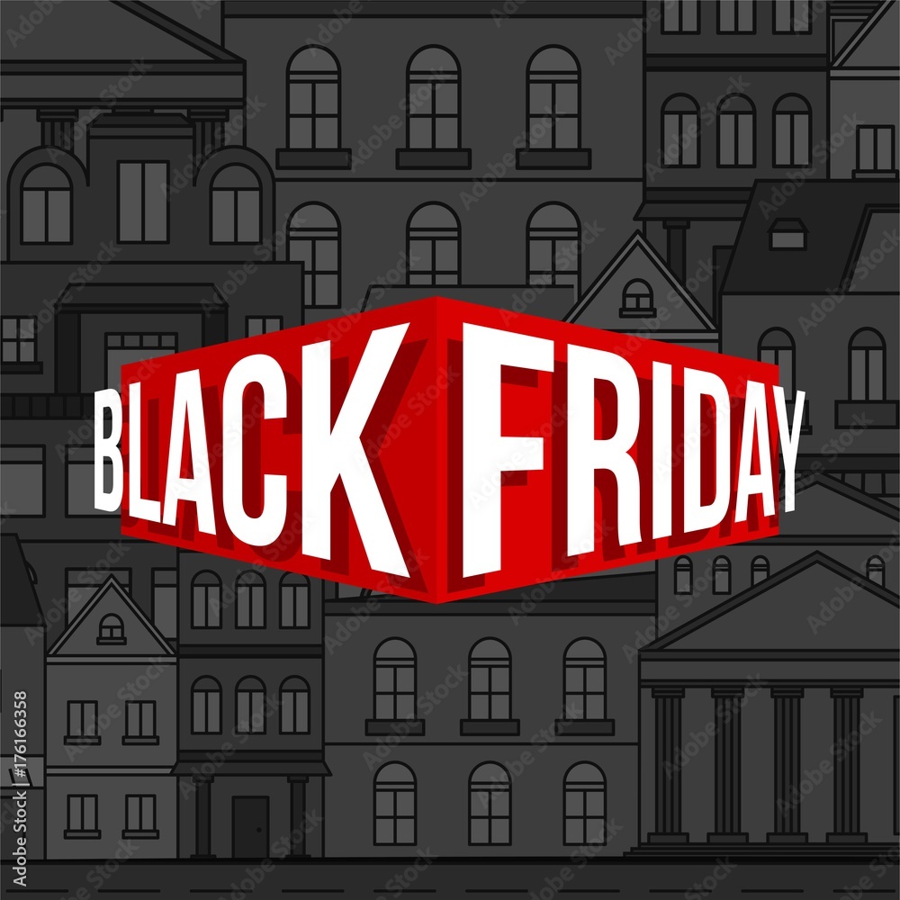 Obraz premium Abstract vector black friday sale layout background. For art template design, list, page, mockup brochure style, banner, idea, cover, booklet, print, flyer, book, blank, card, ad, sign, poster, badge.