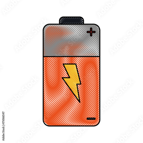 battery recharged icon image vector illustration design
