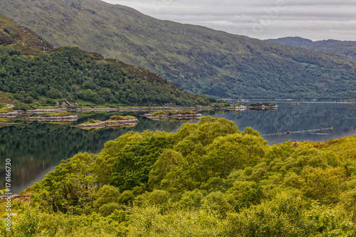 Scottish Mountains and Loch