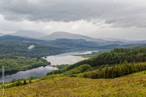 Scottish Mountains and Loch