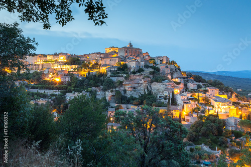 Gordes - charming medieval village, near Apt town, Provence, France