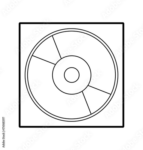 case for dvd or cd compact disk storage digital