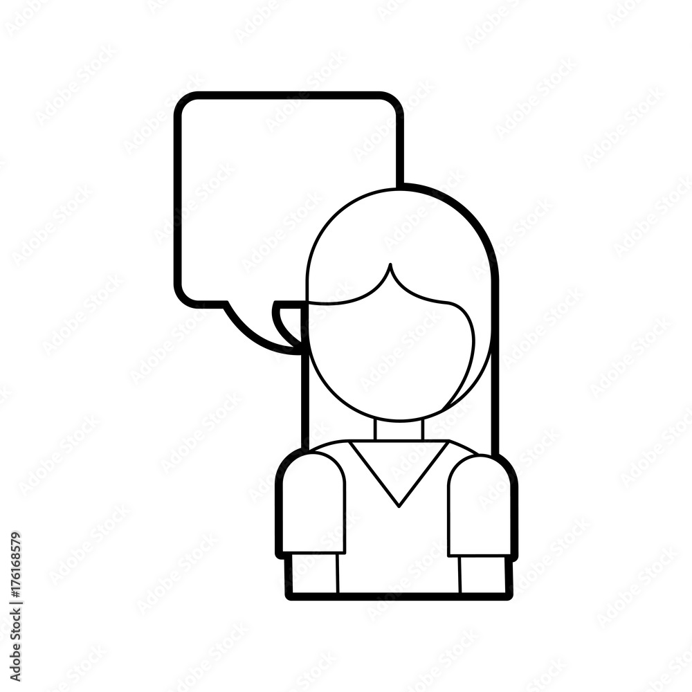 girl with speech bubble dialog conversation talk girl with speech bubble dialog conversation talk