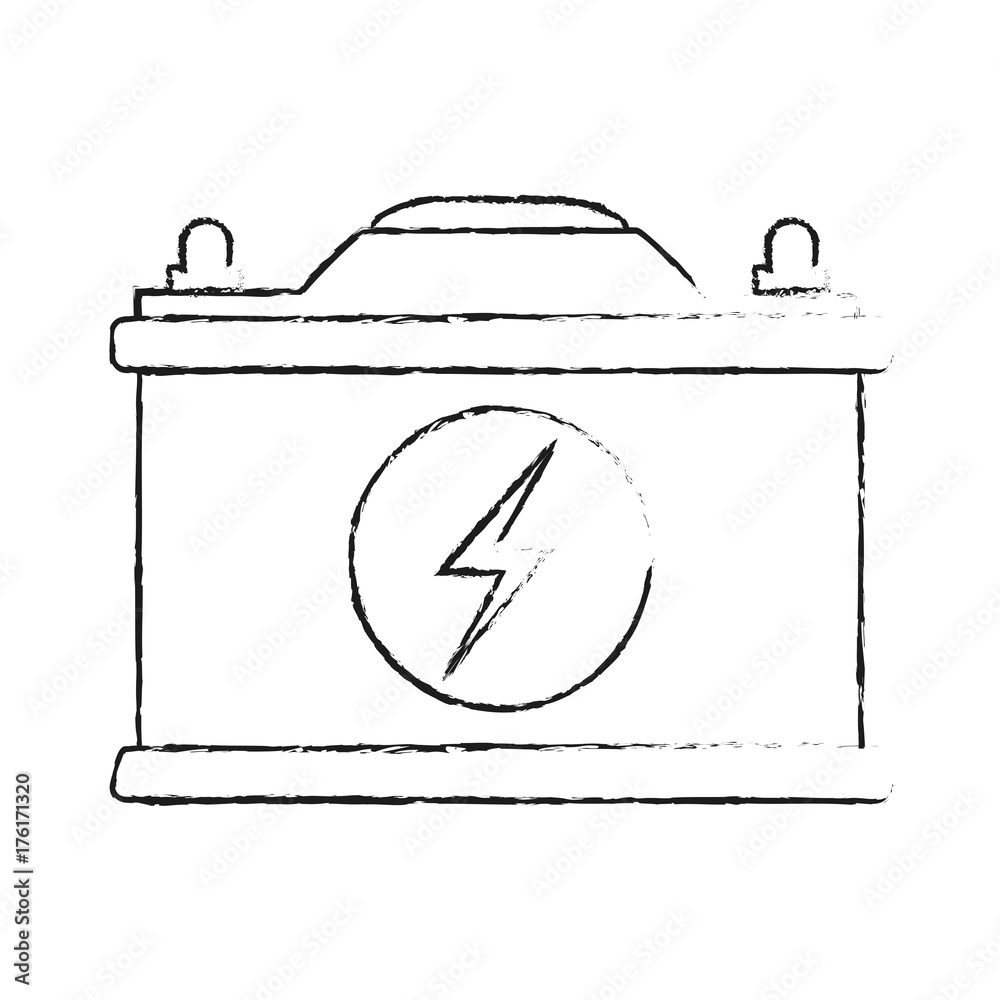 Car battery icon image vector illustration graphic design Car battery icon image vector illustration graphic design