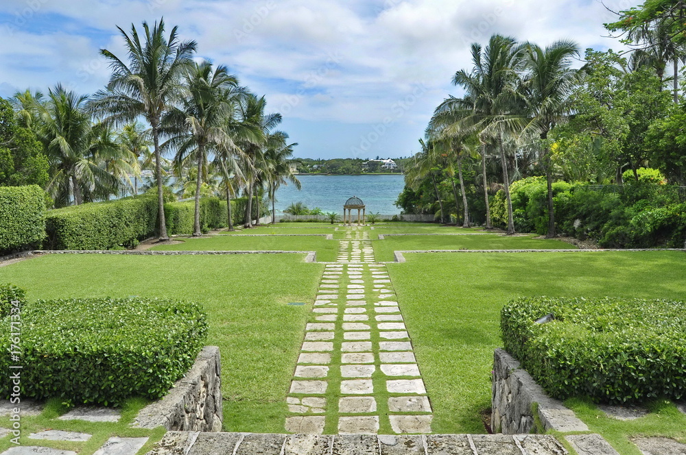 Obraz premium Versailles Gardens, Nassau, Bahamas