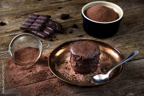 Принти на полотні Chocolate fondant