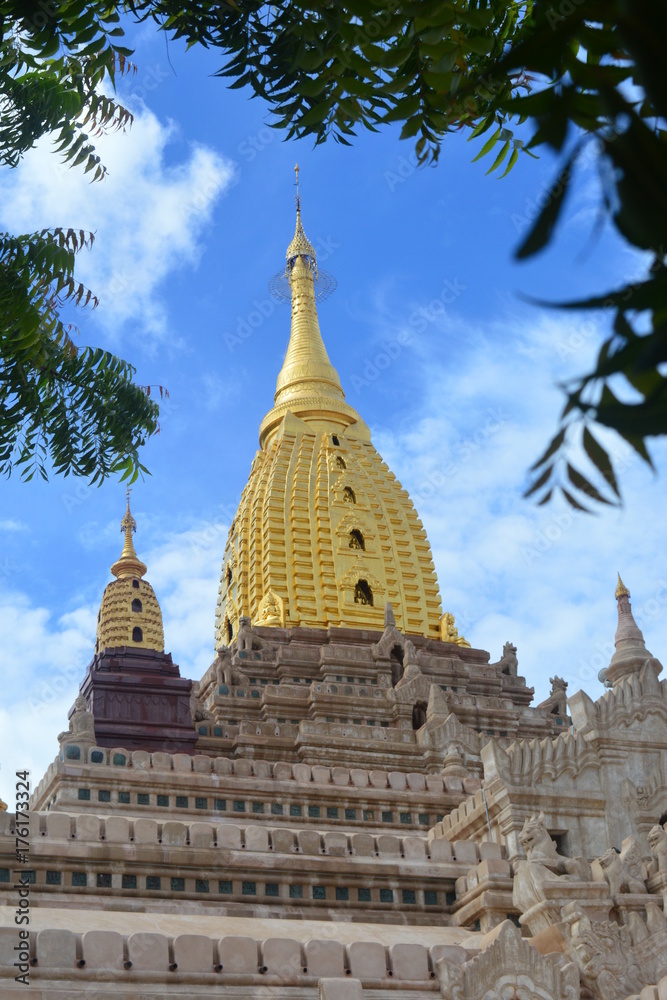 Der schöne Ananda Tempel in Bagan, Myanmar