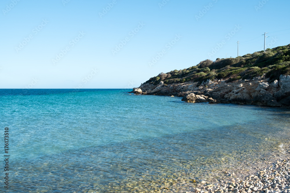 Fototapeta premium Caletta su portixeddu Sant'Antioco