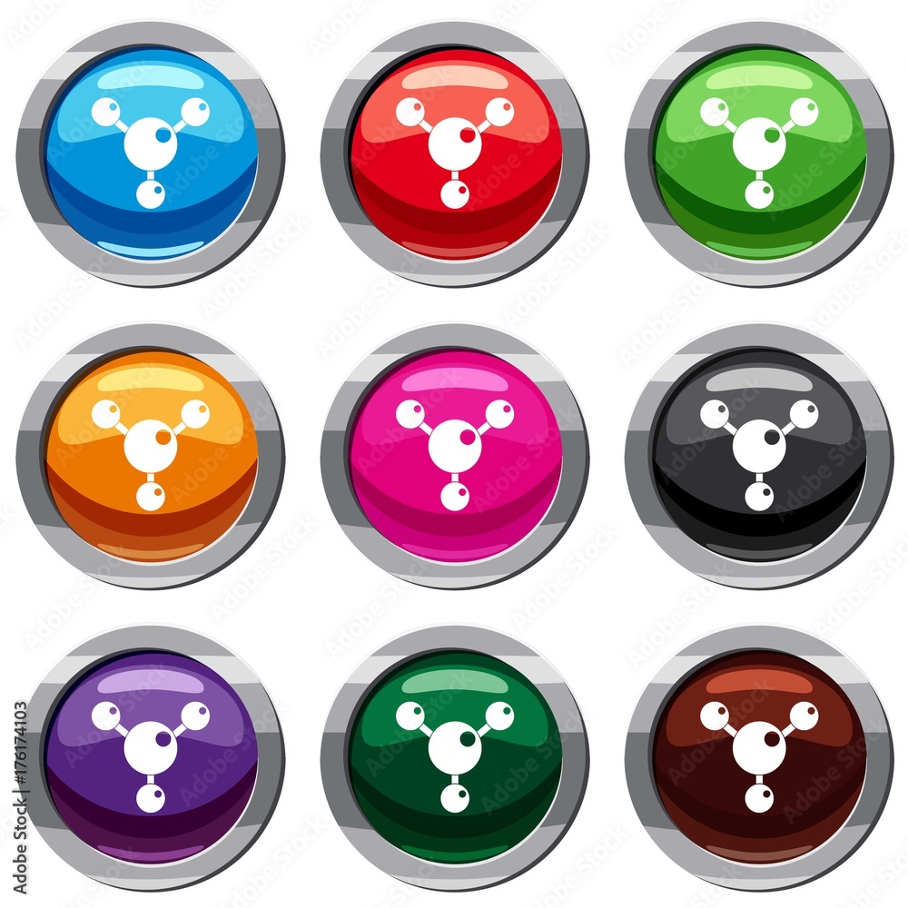 Chemical and physical molecules set 9 collection Chemical and physical molecules set 9 collection