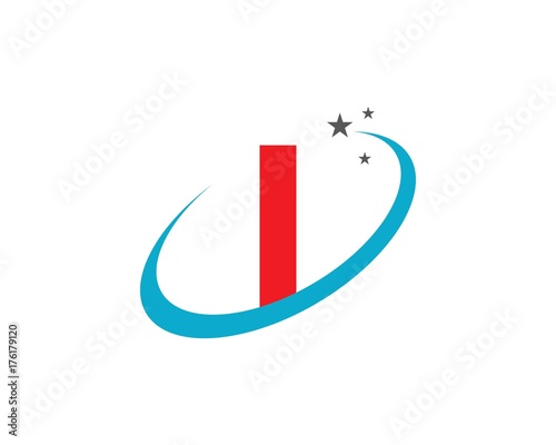 I Letter Logo
