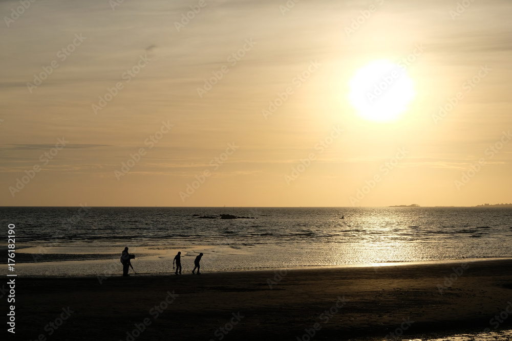 Beach sunset 2