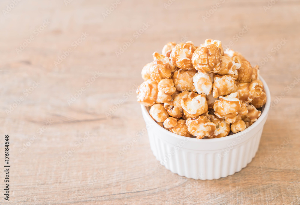 popcorn with caramel