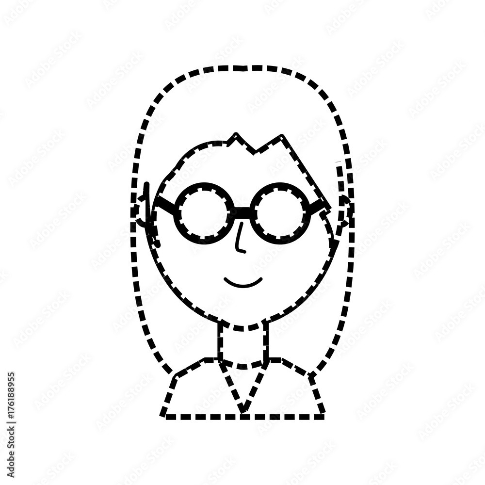 Obraz premium woman vector illustration