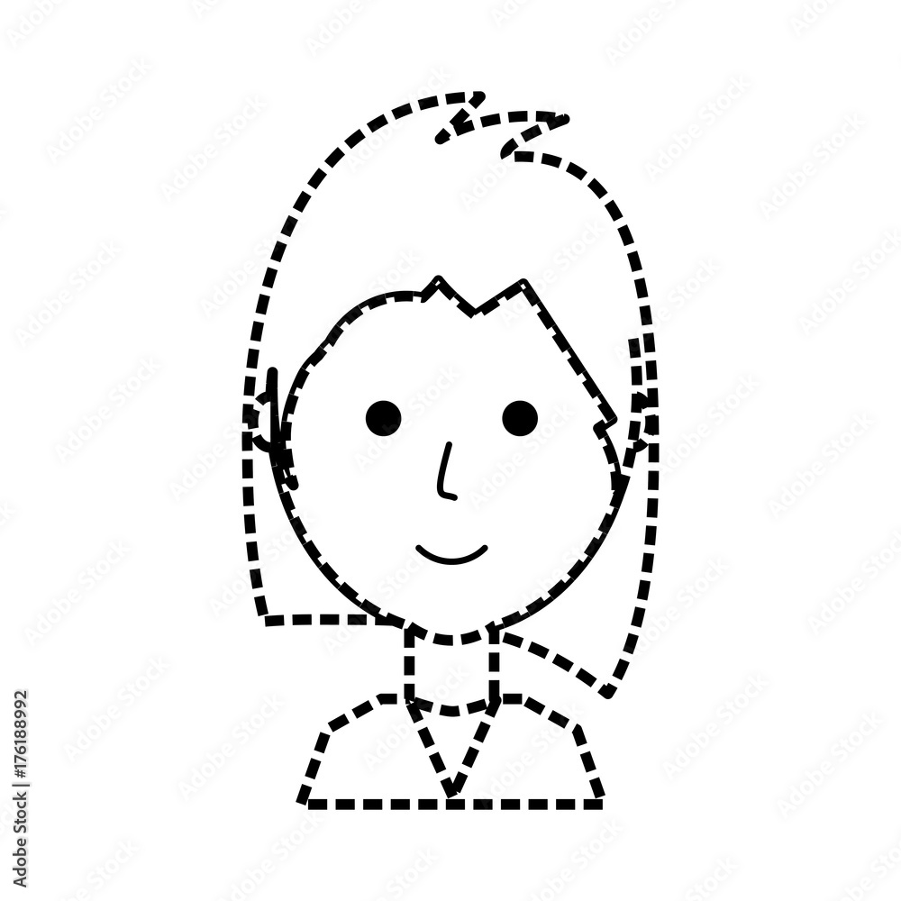 Obraz premium woman vector illustration