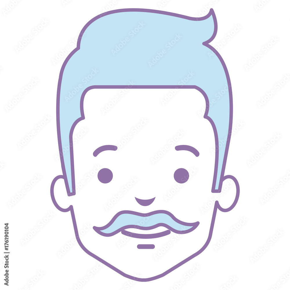 young man head avatar character vector illustration design young man head avatar character vector illustration design