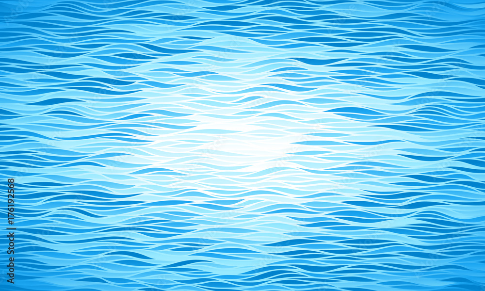 Blue waves background Blue waves background