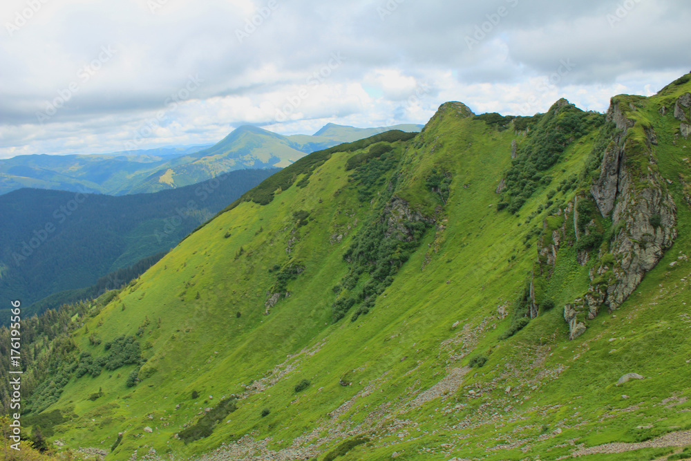 Naklejka premium mountain