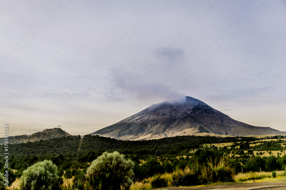 Fototapeta premium Volcan Popocatepetl