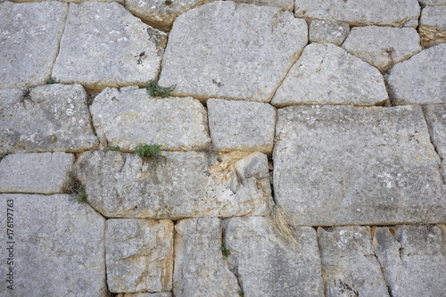 ancient Roman walls photo