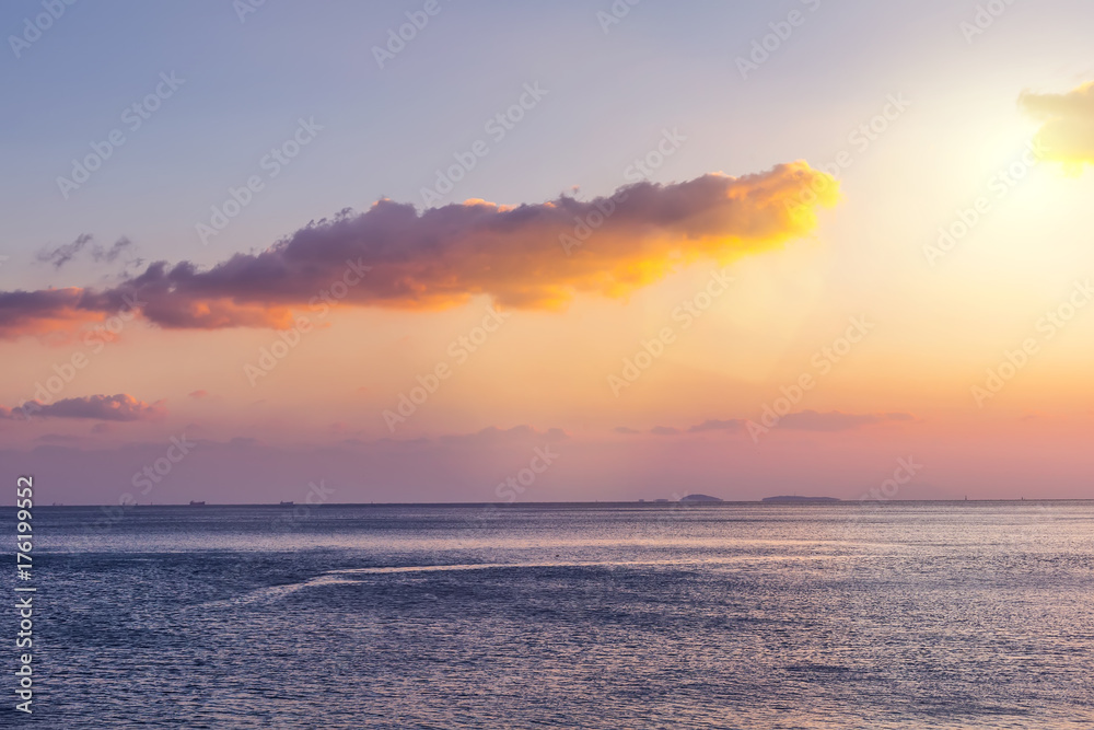 The sky and the sea The sky and the sea