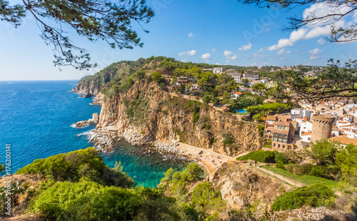 Tossa de Mar, Costa Brava, Catalogne, Espagne 