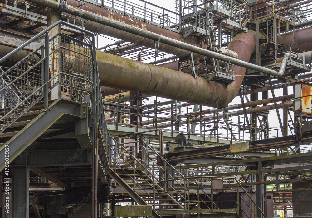 rundown industrial scenery rundown industrial scenery