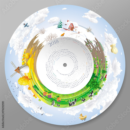4_seasons_planet_calendar_2018