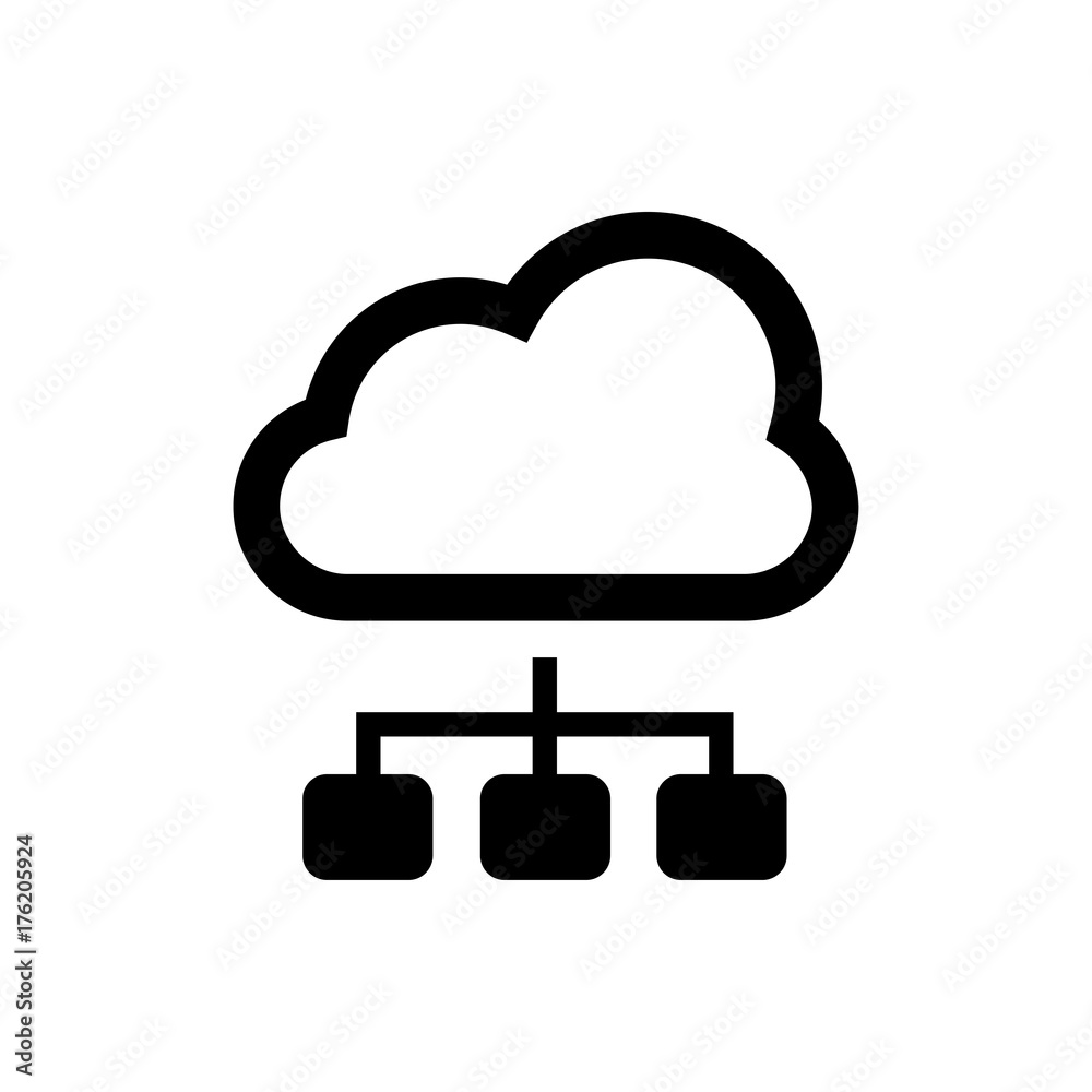 Cloud Computing Icon Cloud Computing Icon