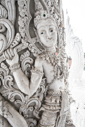 Beautiful molding art in Mingmuang temple photo