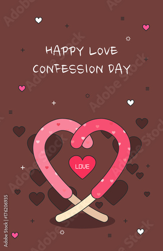 Happy love confession day