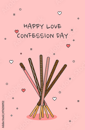 Happy love confession day