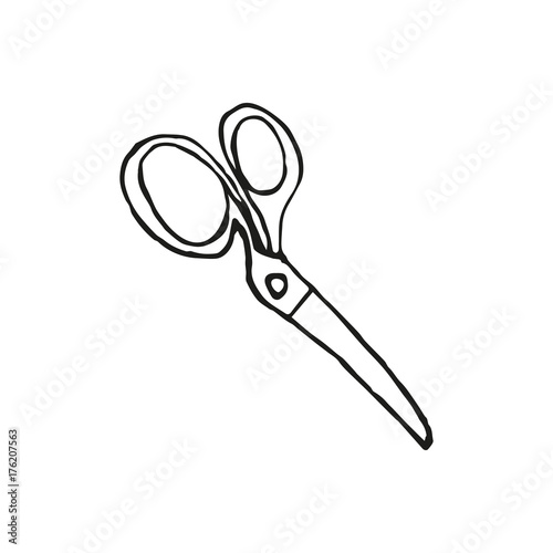 Sewing accessories for logo and creative design. Vector illustration