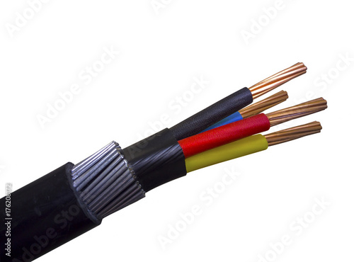 electrical power armored cable