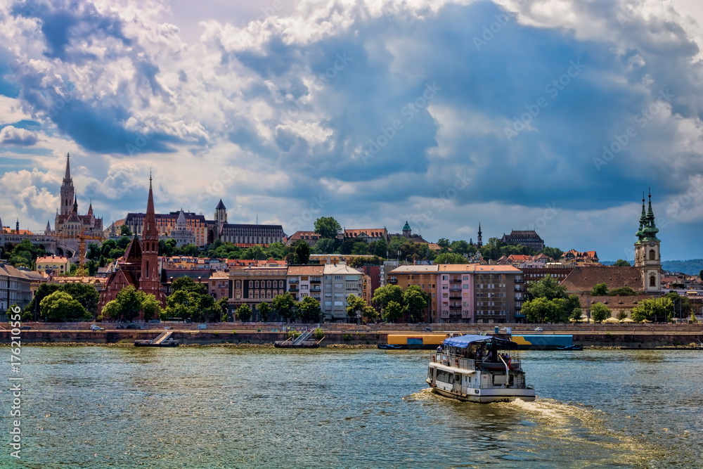 Budapest, Donau und Buda-Ufer